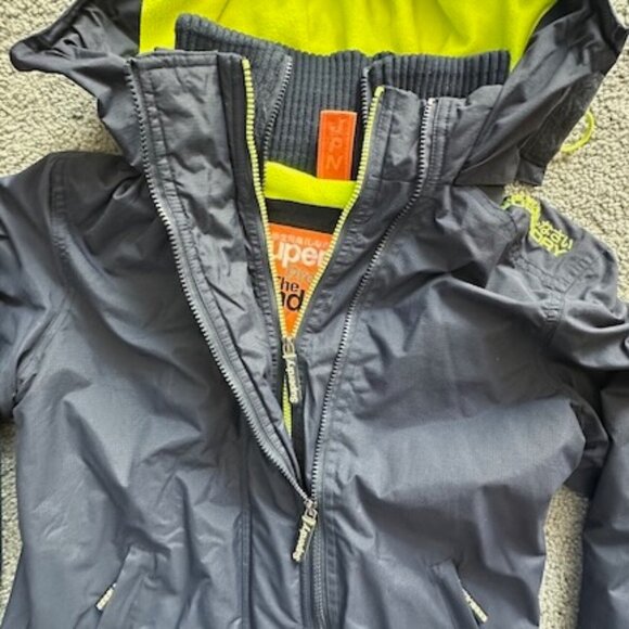 SuperDry JPN Women's Windcheater Jacket - Size L -Excellent Pre-Owned Condition - Picture 6 of 15